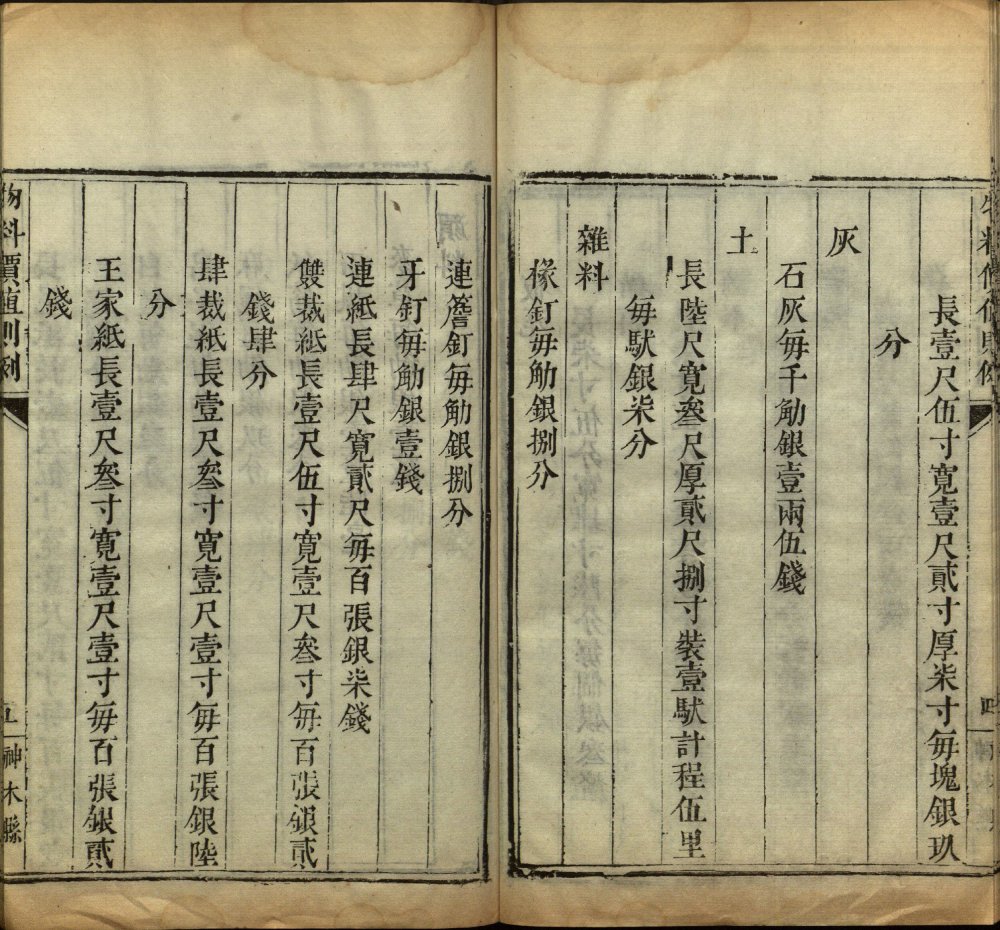 图片[2]-钦定物料价值则例（陕西省）-天天向上