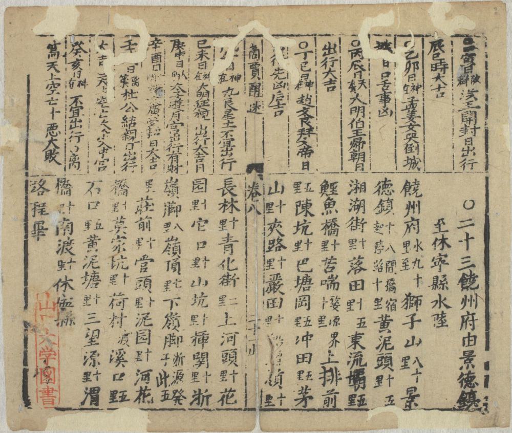 图片[1]-客商一览醒迷天下水陆路程（商贾醒迷水陆路程）-天天向上