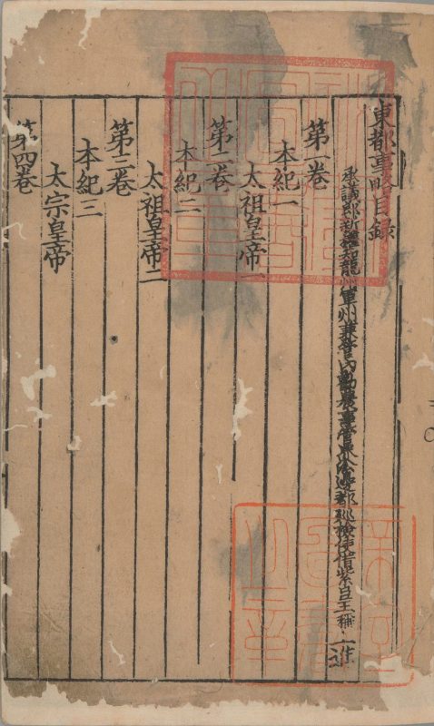东都事略（宫内厅书陵部藏本）-天天向上
