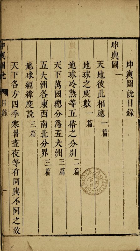 坤舆图说-天天向上