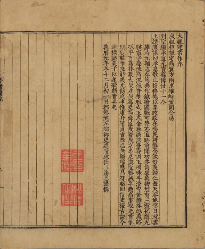 帝鉴图说（明万历潘允端刊本）-天天向上